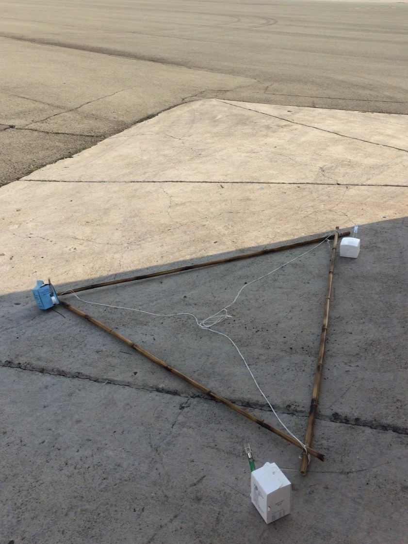 Comparison ascent setup with M20 and iMet-2 radiosondes